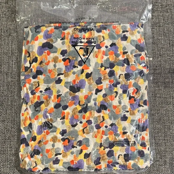 Women’s Boho Floral Flowy Midi Skirt High Waisted w/ Pockets NIP XL - Picture 5 of 7